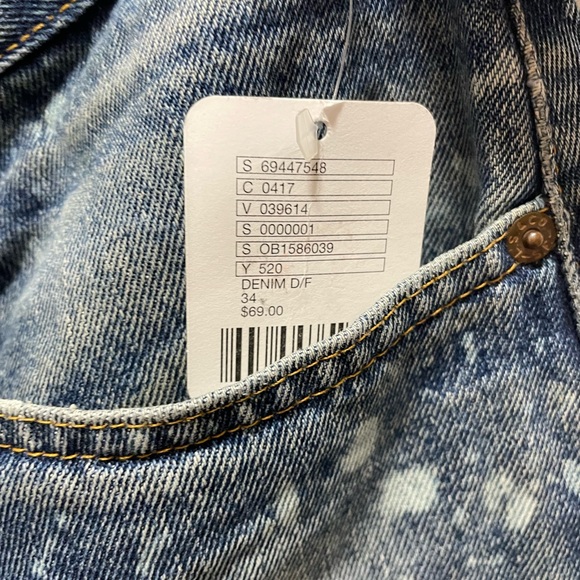 Levi acid wash vintage one of a kind shorts - Picture 2 of 7